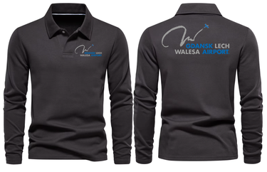 LECH WALESIA AIRPORT LONG SLEEVE POLO